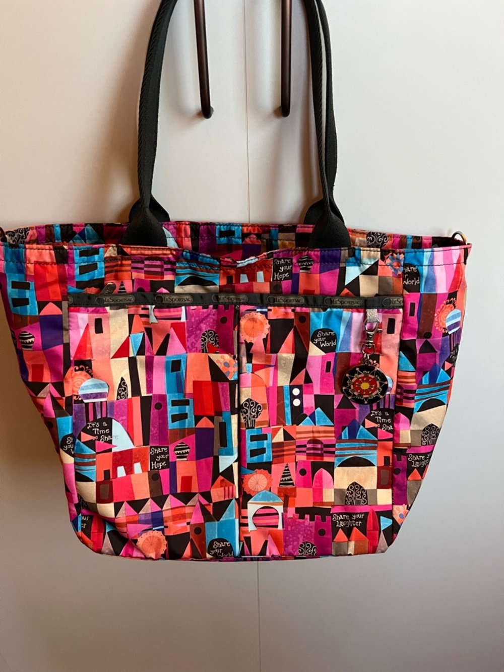 Lesportsac X Disney It’s A Small World “Wondrous Journey” Every Girl Tote